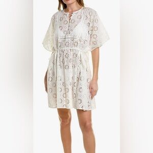 NWT Anthro Shoshanna eyelet coverup